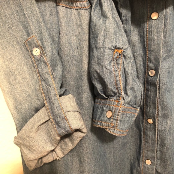 Ci Sono Lightweight Denim Dress - Picture 7 of 7